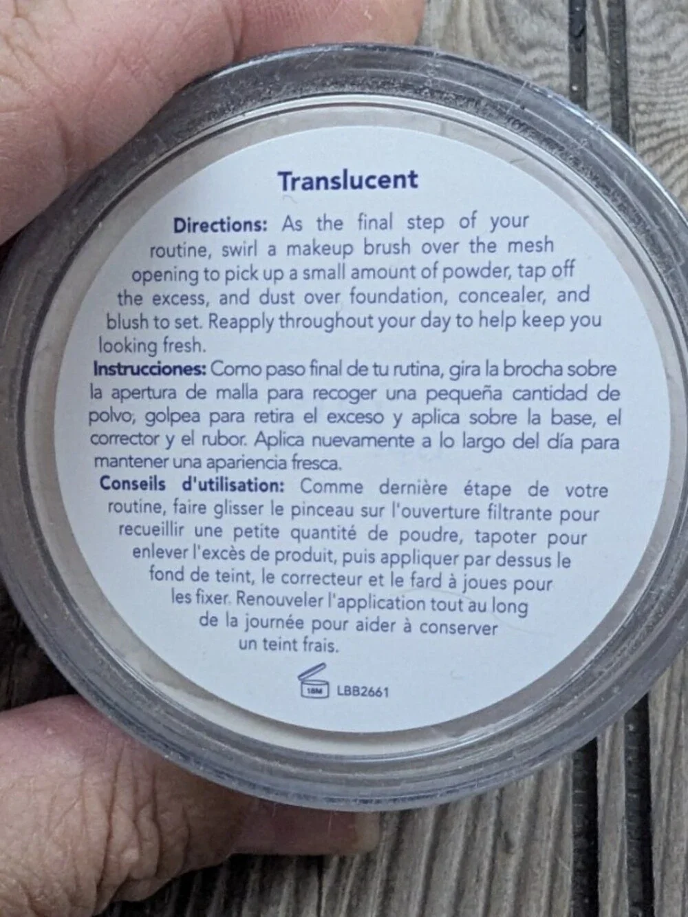 SeneGence Translucid Loose Powder - Translucent - 0.29 oz NIB